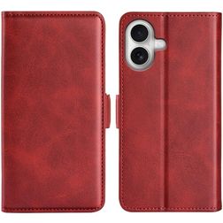 Mobigear Slim Magnet iPhone 17 Wallet case - Red