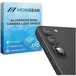 Mobigear Single Samsung Galaxy S23 Plus Cristal templado Protector de lente de cámara - Compatible con fundas - Negro