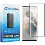 Mobigear Premium Motorola Edge 50 Pro Tempered Glass Screen Protector - Case Friendly - Black
