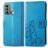 Mobigear Clover POCO X3 GT Wallet case - Blue
