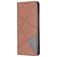Mobigear Rhombus Slim Xiaomi Redmi Note 11T Wallet case - Brown