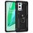 Mobigear Armor Ring OnePlus 9 Pro Fodral Hårdplast Skal Stötsäkert med ringhållare - Svart