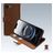 Mobilize Wallet iPhone 16e Pele genuína Capa livro Carteira - Castanho