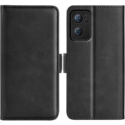 Mobigear Slim Magnet OPPO Find X5 Lite Pungetui med Seddelrum - Sort