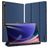 Mobigear Domo Samsung Galaxy Tab S10 Ultra Lompakkokotelo + Kynänpidike - Sininen