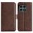 Mobigear Slim Magnet OnePlus 10 Pro Plånboksfodral med sedelfack - Brun