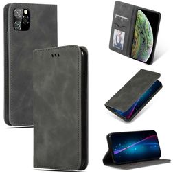 Mobigear Retro Slim iPhone 11 Pro Max Capa livro - Cinzento