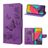Mobigear Butterfly Samsung Galaxy M53 Funda tipo libro Cartera - Morado