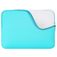 Mobigear Basics Laptop Sleeve 14 inch Laptop Case - Blue