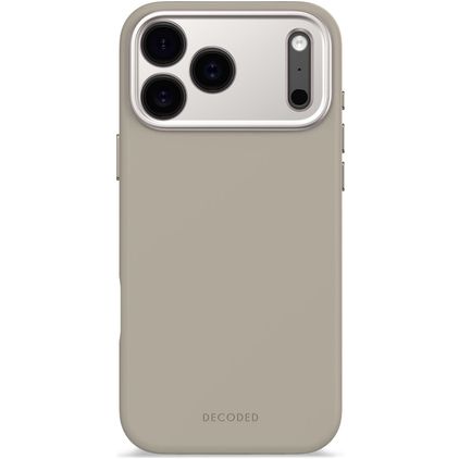 Decoded iPhone 17 Pro Max Silicona Carcasa - Soft Taupe