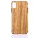 Mobigear Nature iPhone XS Max Flexibel TPU Skal - Teak