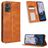 Mobigear Sensation Motorola Moto E22i Wallet case - Brown