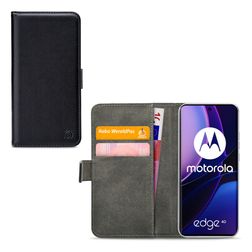 Mobilize Classic Gelly Wallet Motorola Edge 40 Wallet case - Black