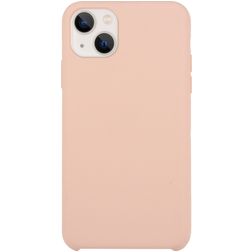 Mobigear Rubber Touch iPhone 15 Silicone Back cover - Rosa pastello