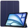 Mobigear Tri-Fold iPad Air 13 polegadas (2025) Capa livro - Azul escuro
