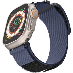 Mobigear Outdoor Correa Nylon Cierre de velcro para Apple Watch - 42/41/40/38 mm - Azul oscuro