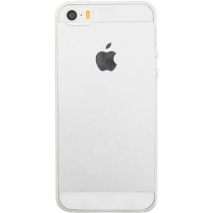 Mobigear Basics Transparente iPhone 5S TPU flexible Carcasa - Transparente