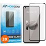 Mobigear Premium ASUS Zenfone 10 Vidro temperado Película de ecrã - Compatível com capas - Preto (Pack de 3)