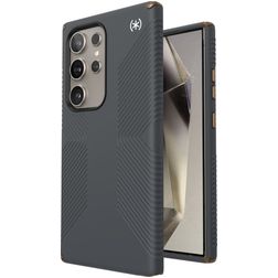 Speck Presidio2 Grip Samsung Galaxy S24 Ultra Funda Plástico rígido Carcasa Antigolpes - Charcoal Grey