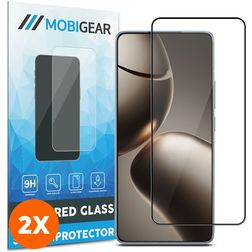 Mobigear Premium Xiaomi 14T Vetro Protezione schermo - Compatibile con le cover (confezione da 2)