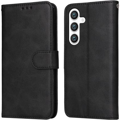Mobigear Wallet Samsung Galaxy S24 Wallet case - Black