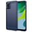 Mobigear Brushed Slim Motorola Moto E13 TPU flexível Capa traseira - Azul