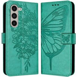 Mobigear Butterfly Samsung Galaxy Z Fold 6 Wallet case - Green