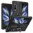 Mobigear Armor Ring Samsung Galaxy Z Fold 4 Hard Case Back cover Shockproof with Ring Holder - Black