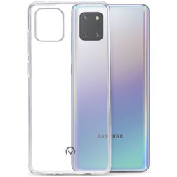 Mobilize Gelly Transparente Samsung Galaxy Note 10 Lite TPU flexible Carcasa - Transparente