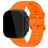 Mobilize Buckle Silicone Apple Watch Strap Buckle closure - 42/41/40/38 mm - Orange