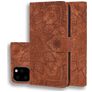 Mobigear Mandala iPhone 11 Knížkové pouzdro Peněženka - Hnědá