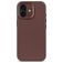 Decoded iPhone 17 Ægte læder Bagsidecover Stødsikkert - Dark Ruby