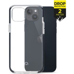 Mobilize Shatterproof iPhone 14 Plus Hårdt Bagsidecover Stødsikkert - Gennemsigtig / Sort
