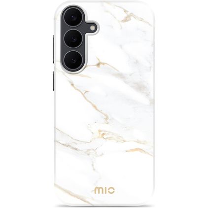 MIO Samsung Galaxy S25 FE MagSafe Hardcase Back cover - White Marble