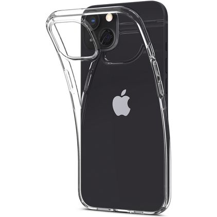 Mobigear Basics Transparent iPhone 13 Flexibel TPU Skal - Transparent
