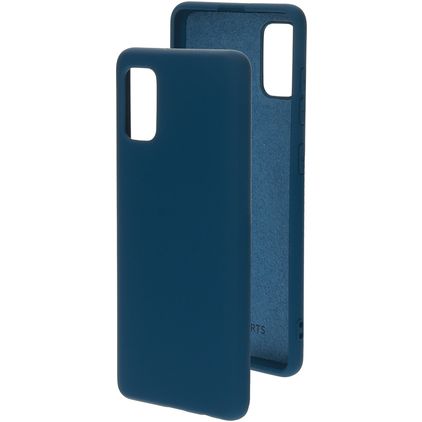 Mobiparts Samsung Galaxy A41 Silikon Etui plecki - Blueberry Blue