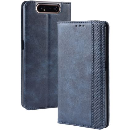Mobigear Sensation Samsung Galaxy A80 Wallet case - Blue