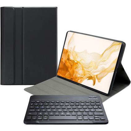 Mobilize Detachable Bluetooth Keyboard Samsung Galaxy Tab S7 Capa livro com teclado AZERTY - Preto