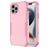 Mobigear Ultra Tough iPhone 14 Pro Max Hard Case Back cover Shockproof - Pink