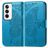 Mobigear Butterfly OPPO Reno 12 Pro Wallet case - Blue