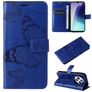 Mobigear Butterfly Xiaomi Redmi 14C Lompakkokotelo + Setelitasku - Sininen