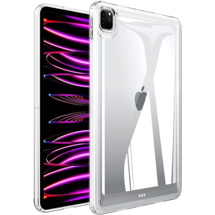 Mobigear Crystal iPad Pro 11 tommer (2020) Hårdt bagsidecover - Gennemsigtig / Hvid