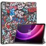 Mobigear Tri-Fold Lenovo Tab P11 Gen 2 Funda tipo libro - Graffiti