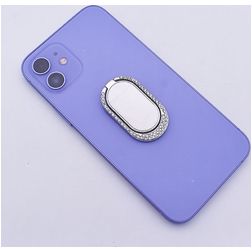 Mobigear Diamond Ringholder - Sølv Universel