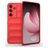 Mobigear Bumpy Samsung Galaxy S25 FE Flexibel TPU Skal - Röd
