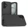 Mobigear Heavy Armor iPhone 16 Plus Tvrdý plast Zadní kryt odolný proti nárazům - Černá