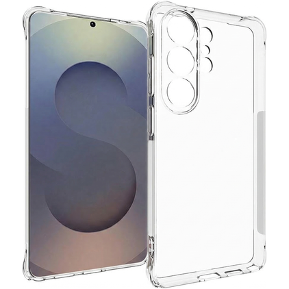 Mobigear Cushion Transparentní Samsung Galaxy S26 Ultra Flexibilní TPU Zadní kryt - Průhledná