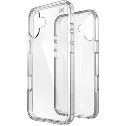 Speck Presidio Perfect Clear Transparente iPhone 16 Plus Funda Plástico rígido Carcasa Antigolpes - Transparente