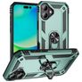 Mobigear Armor Ring iPhone 17 Hardcase Back cover Antiurto con anello - Verde