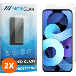 Mobigear iPhone 12 Pro Vidro temperado Película de ecrã - Compatível com capas (Pack de 2)